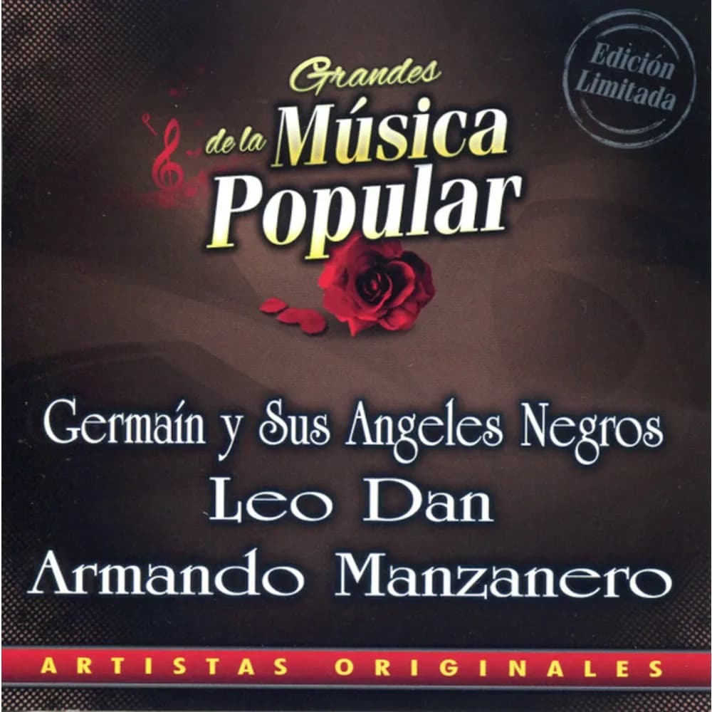 Germain y sus Angeles Negros, Leo Dan, Armando Manzanero - Grandes de la Música Popular (CD nuevo)
