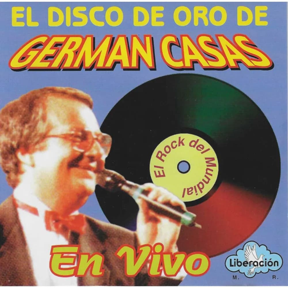 Germán Casas - En Vivo El Disco de Oro (CD nuevo)