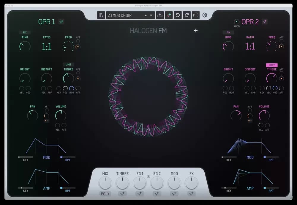 GForce Halogen FM – Sintetizador FM Virtual (Descarga Digital)
