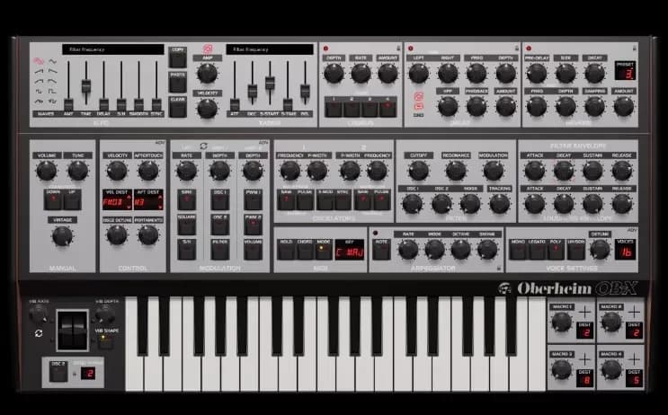 GForce Oberheim OB-X – Sintetizador Virtual (Descarga Digital)