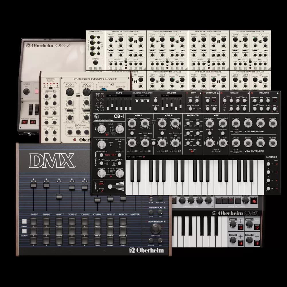 GForce Oberheim The Bundle – Colección de Instrumentos Virtuales Oberheim (Descarga Digital)