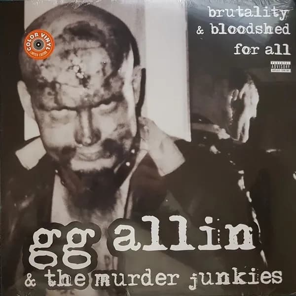 GG Allin & The Murder Junkies - Brutality & Bloodshed For All (Vinilo LP nuevo)