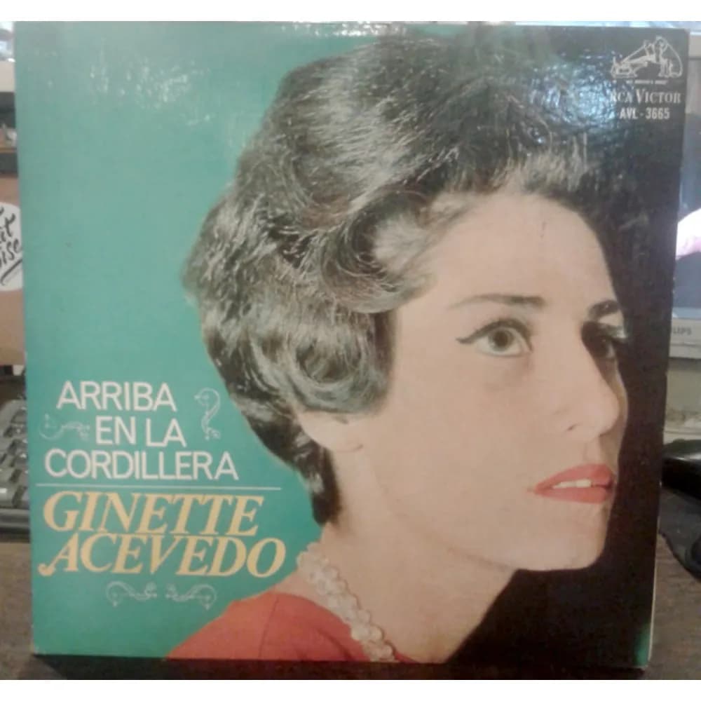 Ginette Acevedo - Arriba En La Cordillera (CD nuevo)