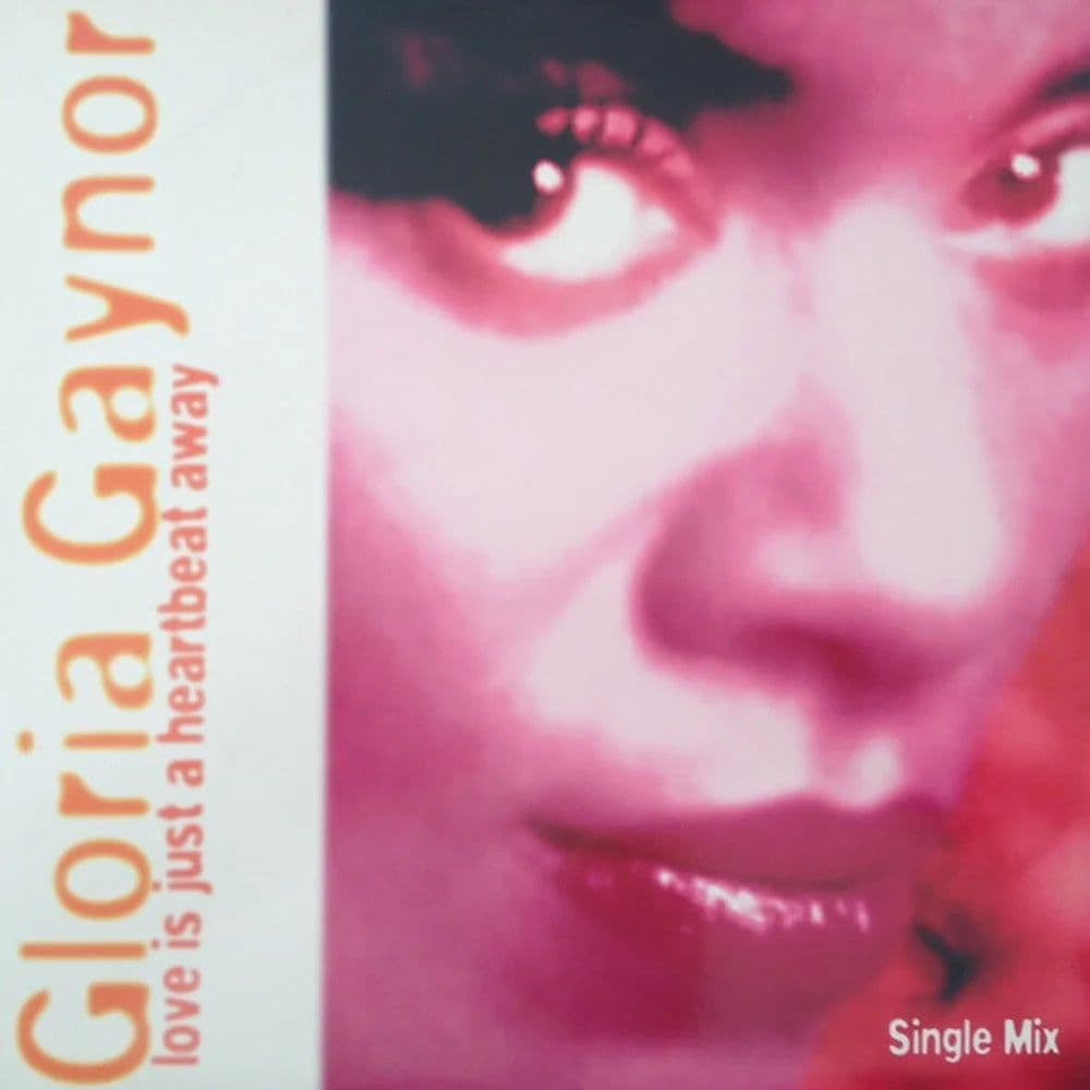 Gloria Gaynor - Love Is Just A Heartbeat Away (12", Single) (Vinilo usado VG+)