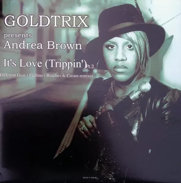 Goldtrix Presents Andrea Brown - It's Love (Trippin') Pt. 2 (Vinilo usado VG+)