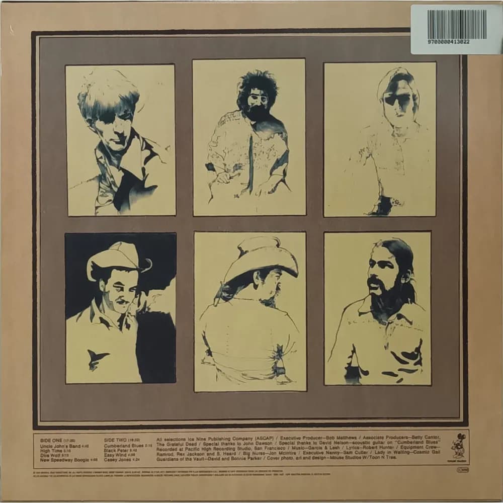 Grateful Dead - Workingma's Dead GoldD Vinyl) ArgG) (LP nuevo)
