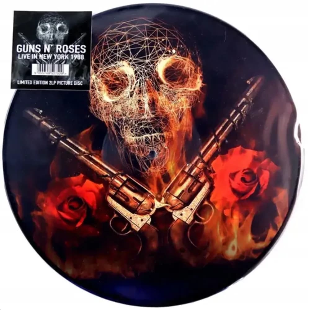 Guns N Roses - Live in New York 1988 (Coloured and Picture Vinyl) (2LP Picture Disc nuevo)