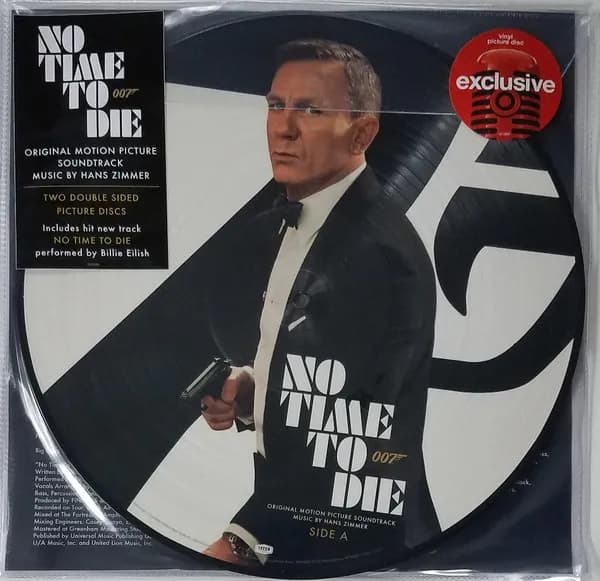 Hans Zimmer - No Time To Die (Original Motion Picture Soundtrack) (Vinilo Doble 2LP nuevo)