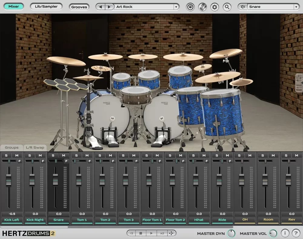 Hertz Blue Pack – Pack de Batería (Descarga Digital) - Variante en LEMM DJ Store