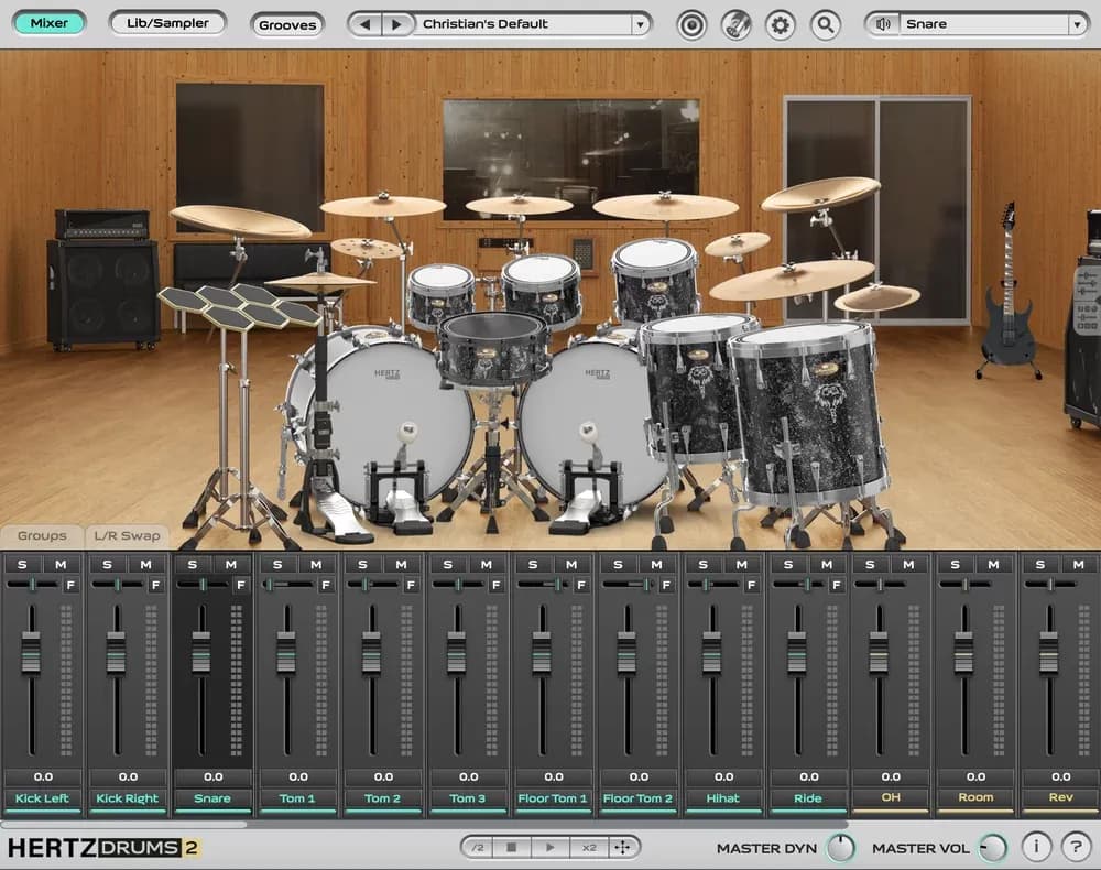 Hertz Donaldson Signature Drum Sound Pack – Pack de Batería (Descarga Digital)