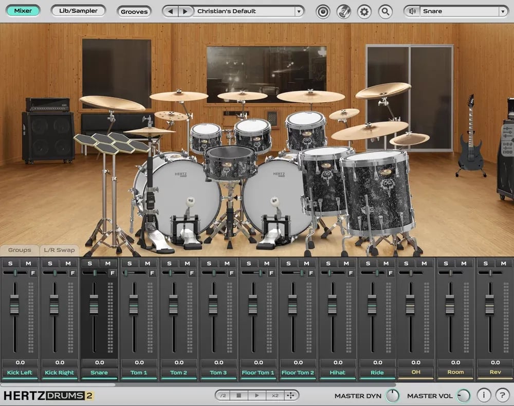 Hertz Donaldson Signature Drum Sound Pack – Pack de Batería (Descarga Digital) - Variante en LEMM DJ Store