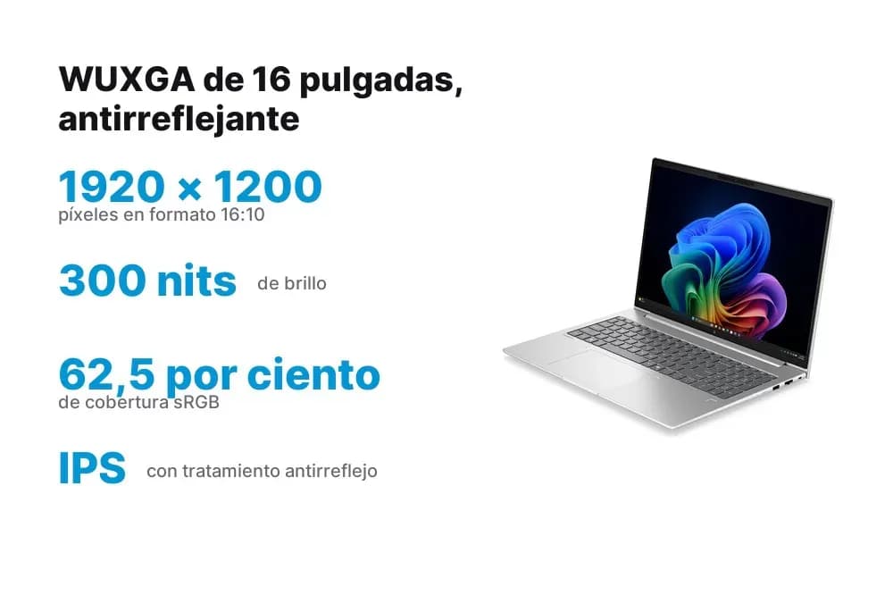 HP EliteBook 6 G2a – notebook 16" Ryzen AI 5 430, 16 GB y 512 GB