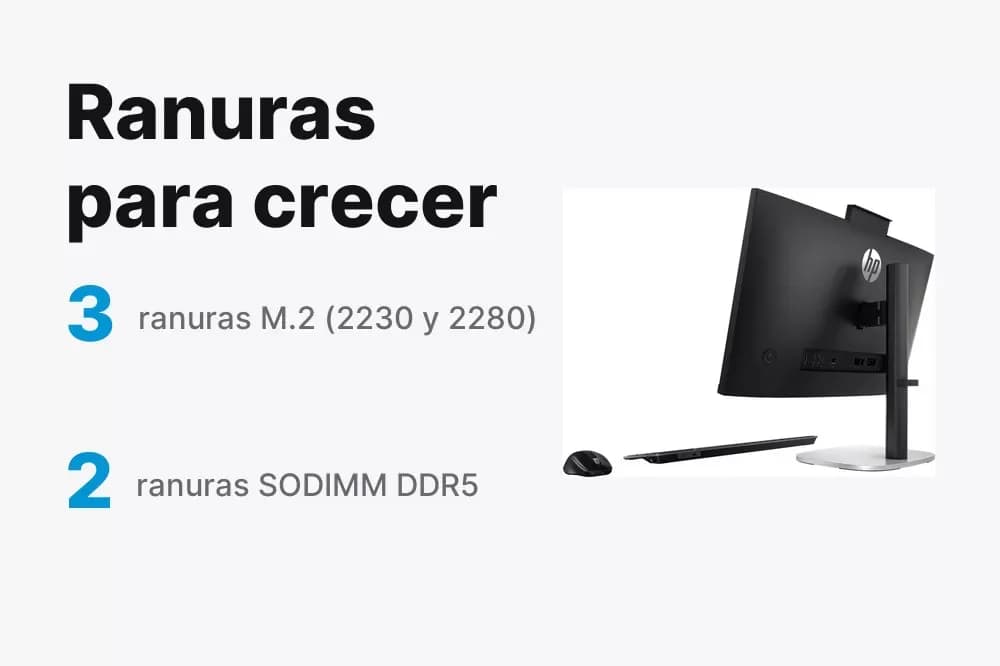 HP ProStudio 4 AI – Todo en uno 23,8" Core Ultra 7, 24 GB, 512 GB