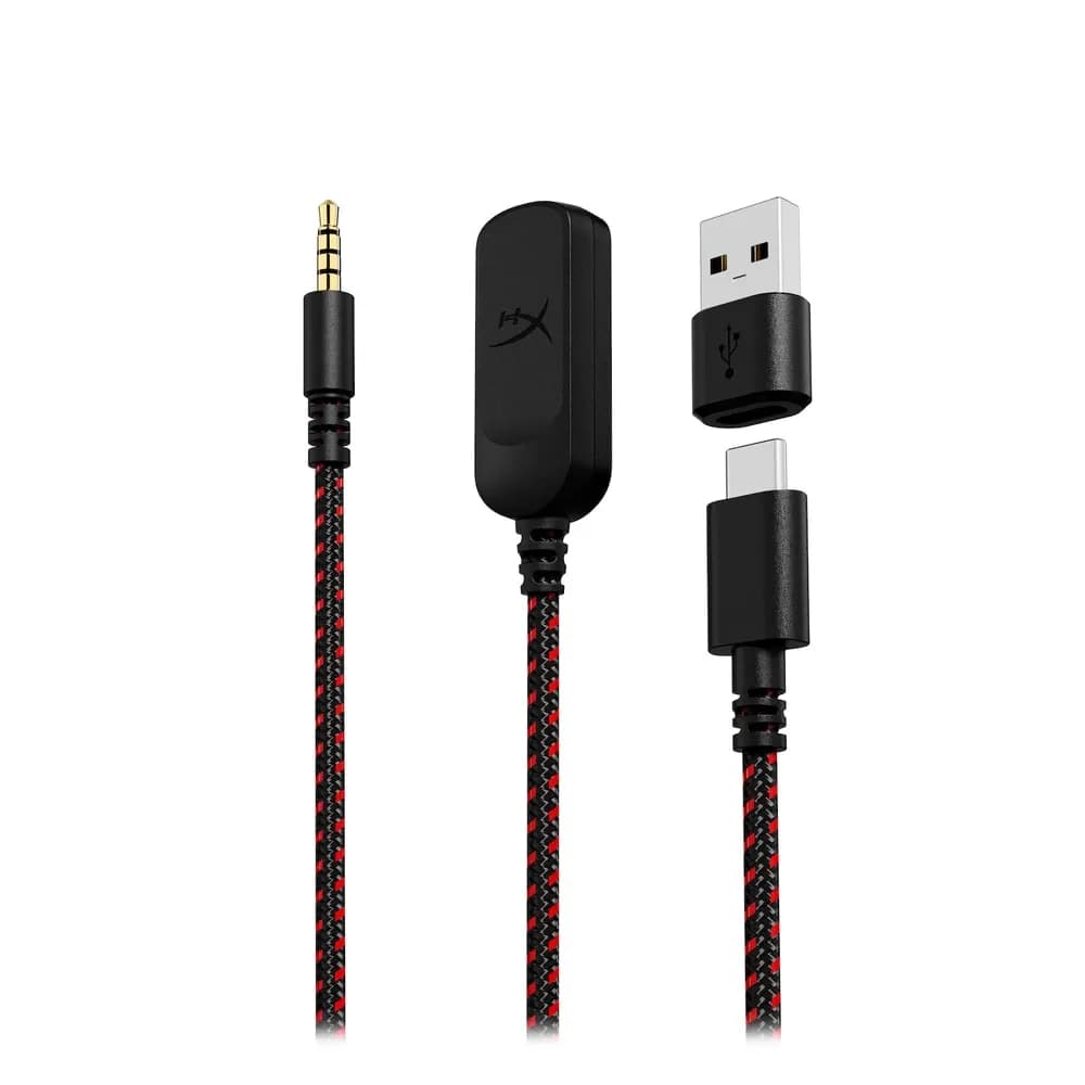 HyperX Cloud III – Audífonos Gamer con Cable Negro y Rojo