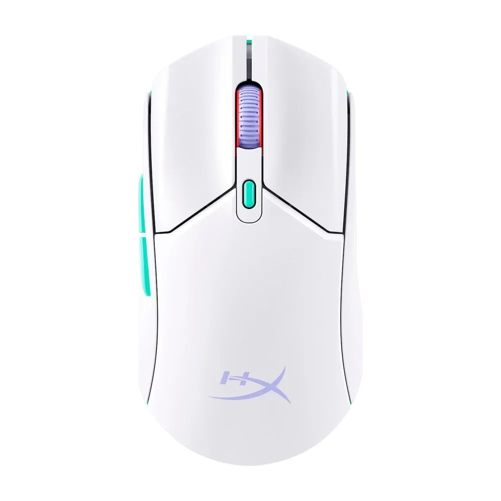 HyperX Pulsefire Haste 2 Core Wireless – Mouse Gamer a Pila - Blanco en LEMM DJ Store