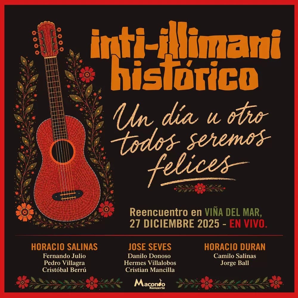 Inti-Illimani Histórico - Un Día u Otro Todos Seremos Felices (Vinilo LP 180g nuevo)
