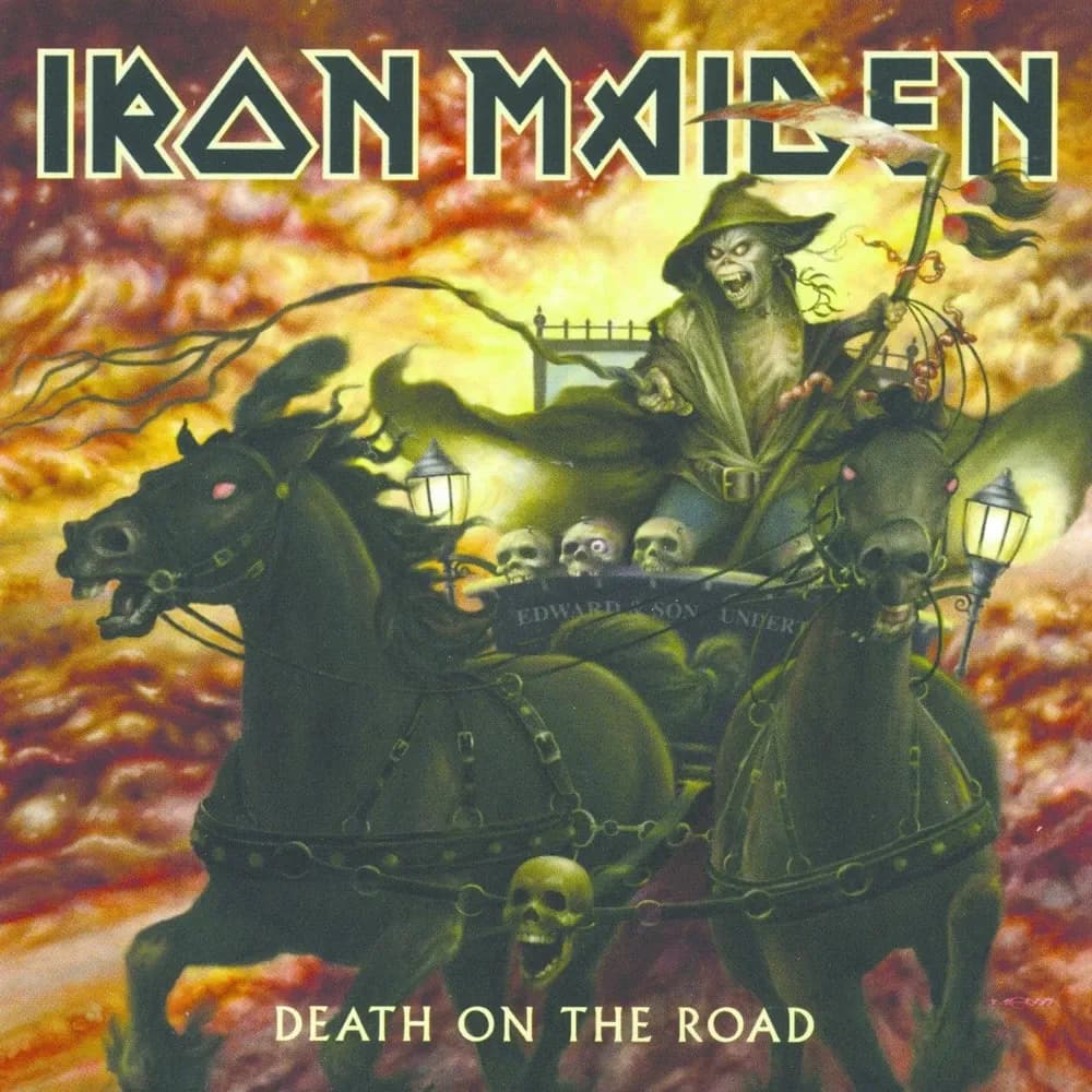 Iron Maiden - Death On The Road (Vinilo Doble 2LP nuevo)