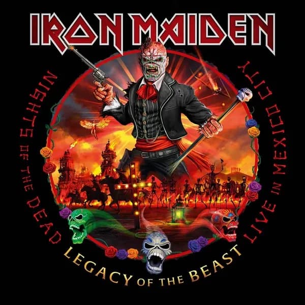 Iron Maiden - Nights Of The Dead, Legacy Of The Beast: Live In Mexico City (Vinilo Doble 2LP nuevo)