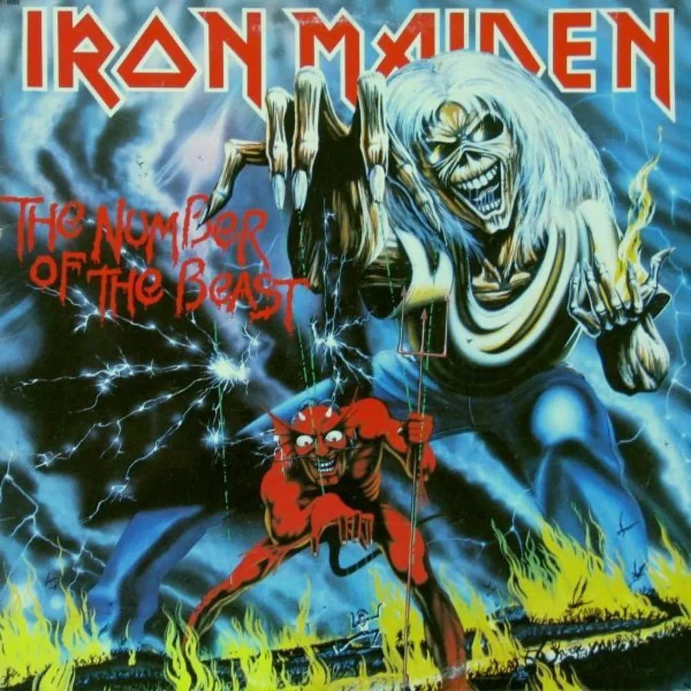 Iron Maiden - The Number of the Beast (Arg) (LP nuevo) - Variante en LEMM DJ Store