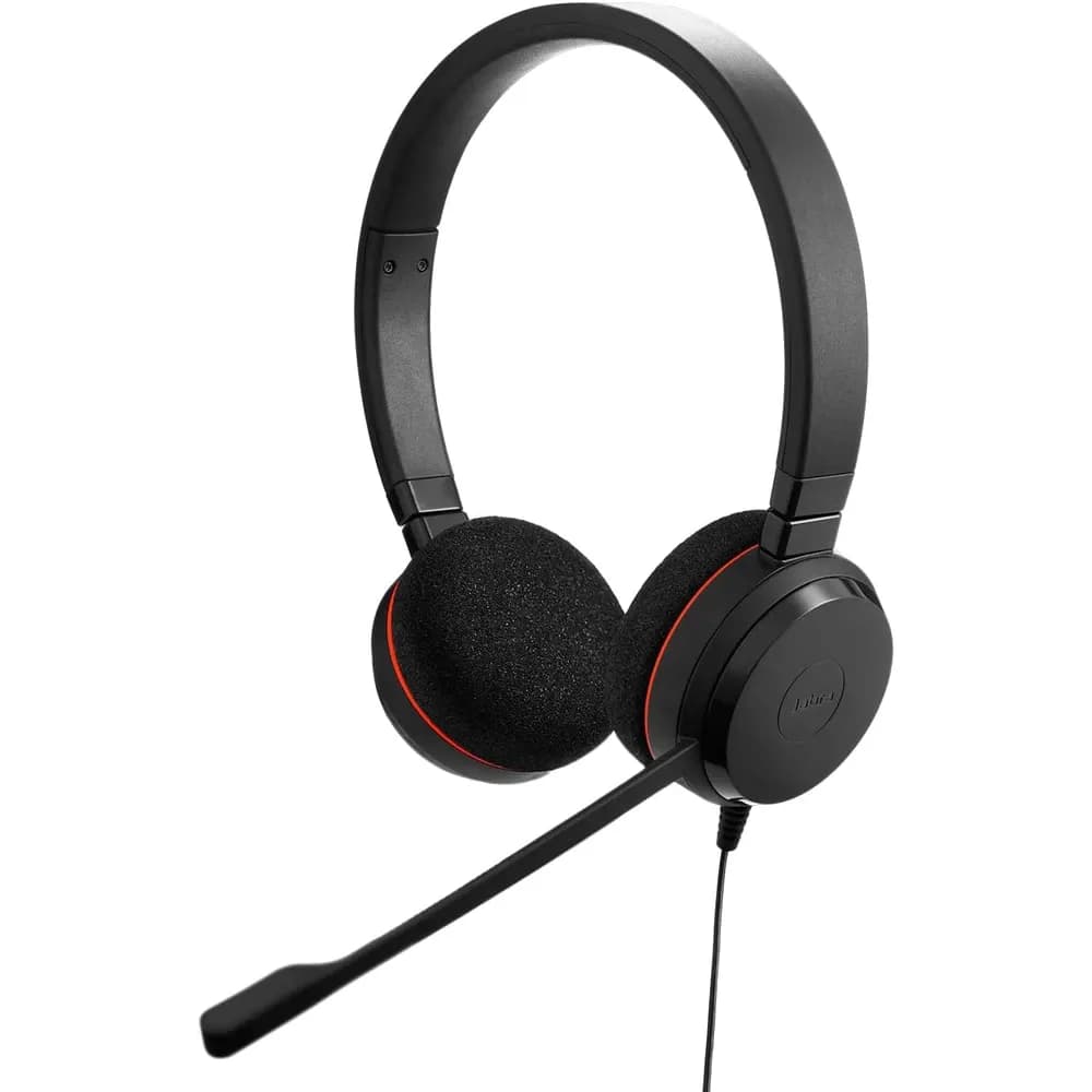 Jabra Evolve 20 MS Stereo – Audífonos con Micrófono USB para Oficina