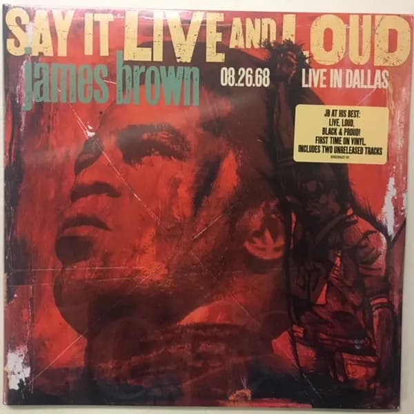 James Brown - Say It Live And Loud (08 26 68 Live In Dallas) (Vinilo Doble 2LP nuevo)