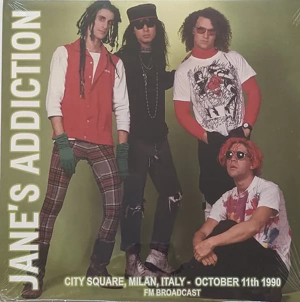 Jane's Addiction - City Square, Milan, Italy, October 11th 1990 (Vinilo LP nuevo)
