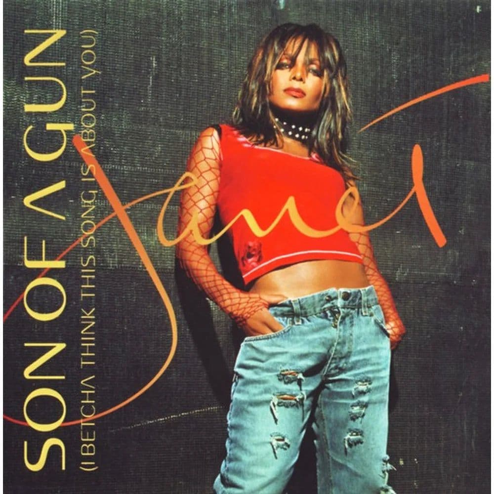 Janet – Son Of A Gun (I Betcha Think This Song Is About You) (CD single carton usado VG+)