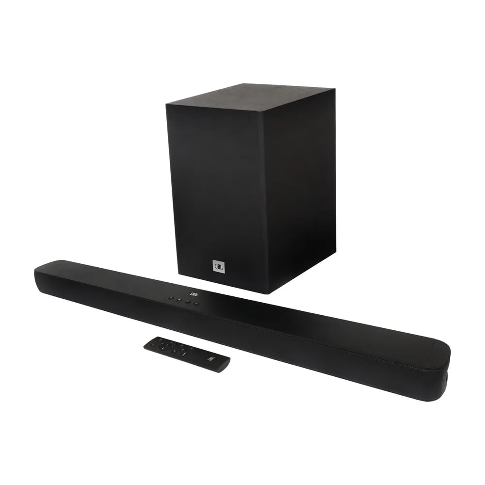 JBL Cinema SB180 – Barra de Sonido 2.1 con Subwoofer Inalámbrico y HDMI ARC - Negro en LEMM DJ Store