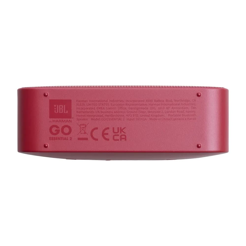 JBL Go Essential 2 – Parlante Bluetooth Portátil Ultracompacto IP67