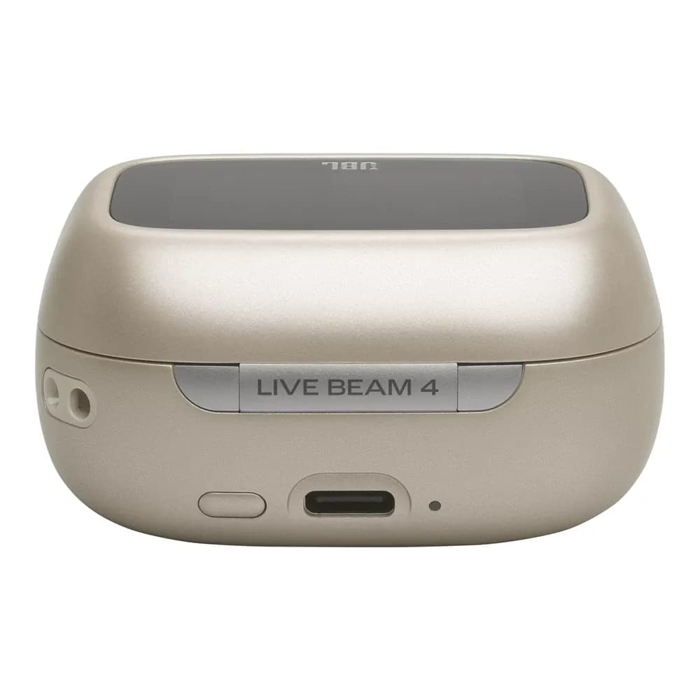 JBL Live Beam 4 – Audífonos Bluetooth con Cancelación de Ruido y Estuche con Pantalla