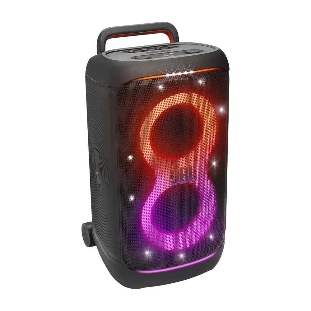 JBL PartyBox 520 – Parlante para Fiestas 400 W con Luces, Ruedas y Batería
