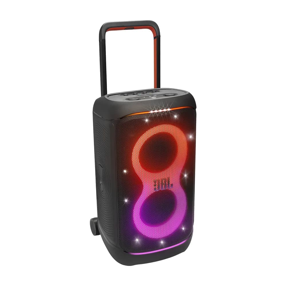 JBL PartyBox 520 – Parlante para Fiestas 400 W con Luces, Ruedas y Batería