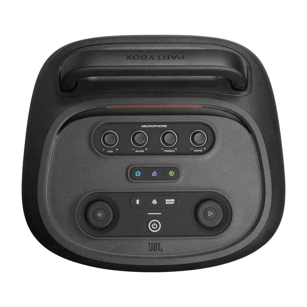 JBL PartyBox 520 – Parlante para Fiestas 400 W con Luces, Ruedas y Batería