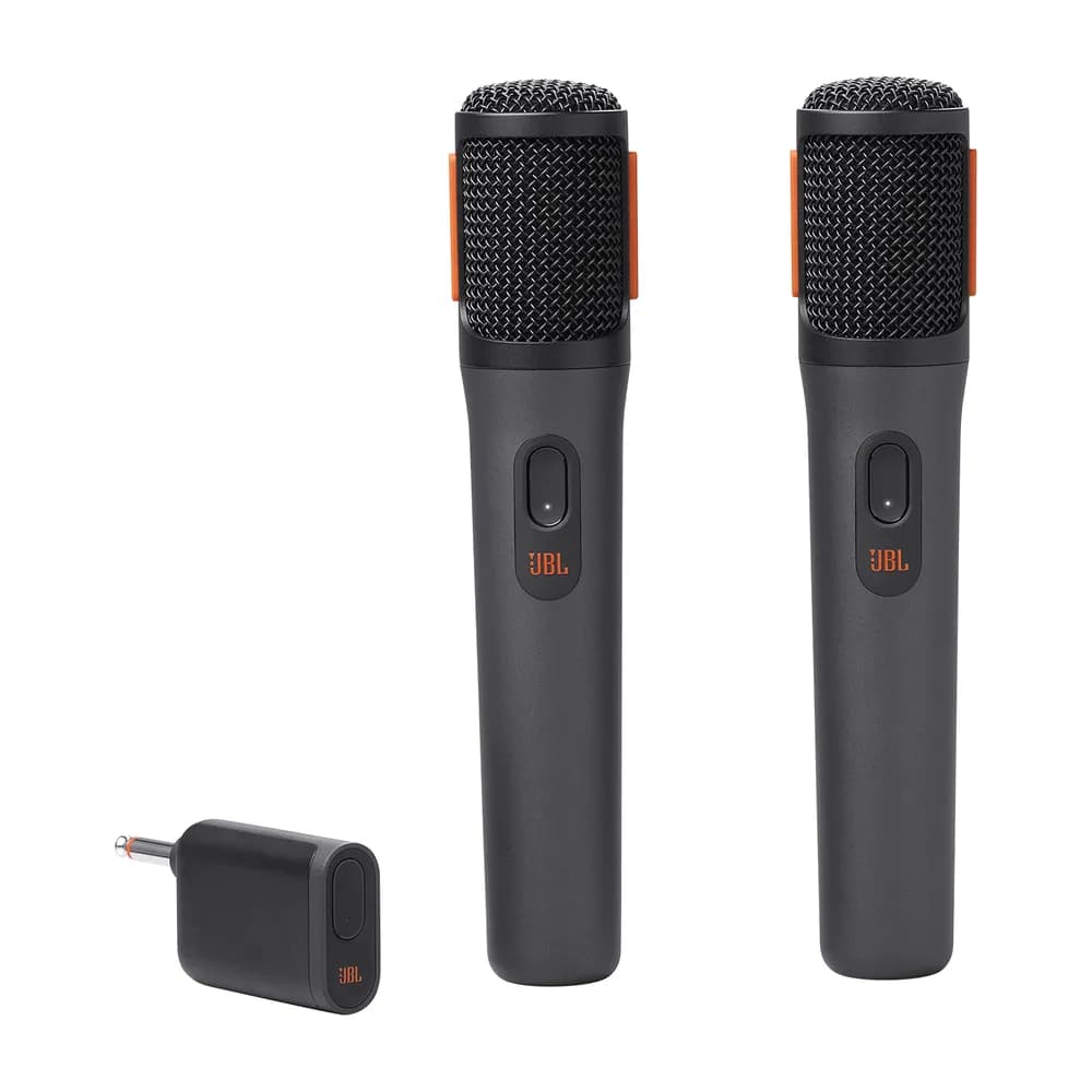 JBL PartyBox Wireless Mic – 2 Micrófonos Inalámbricos para Karaoke