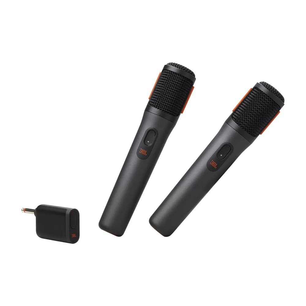 JBL PartyBox Wireless Mic – 2 Micrófonos Inalámbricos para Karaoke