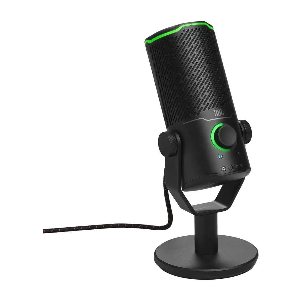 JBL Quantum Stream Studio – Micrófono Gamer USB de 4 Patrones - Negro en LEMM DJ Store