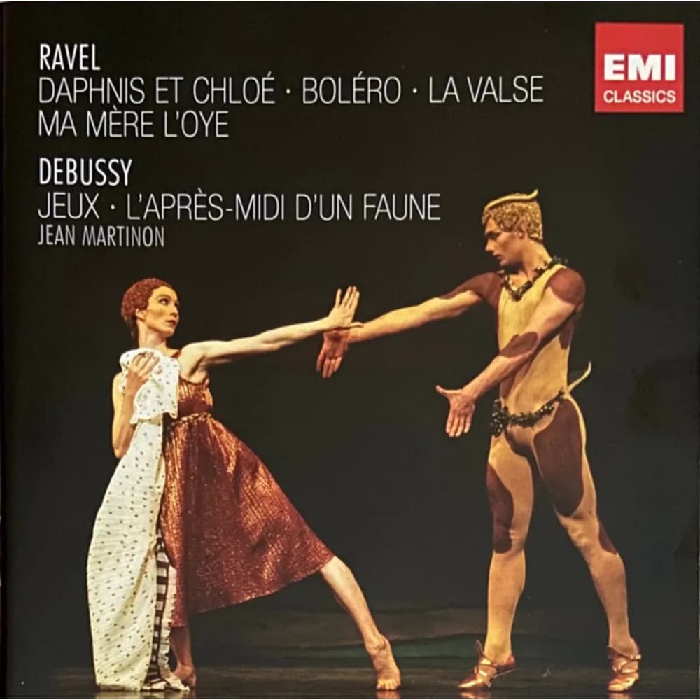Jean Martinon, Claude Debussy / Maurice Ravel - Ballets Martinon (CD Doble (2CD) nuevo)