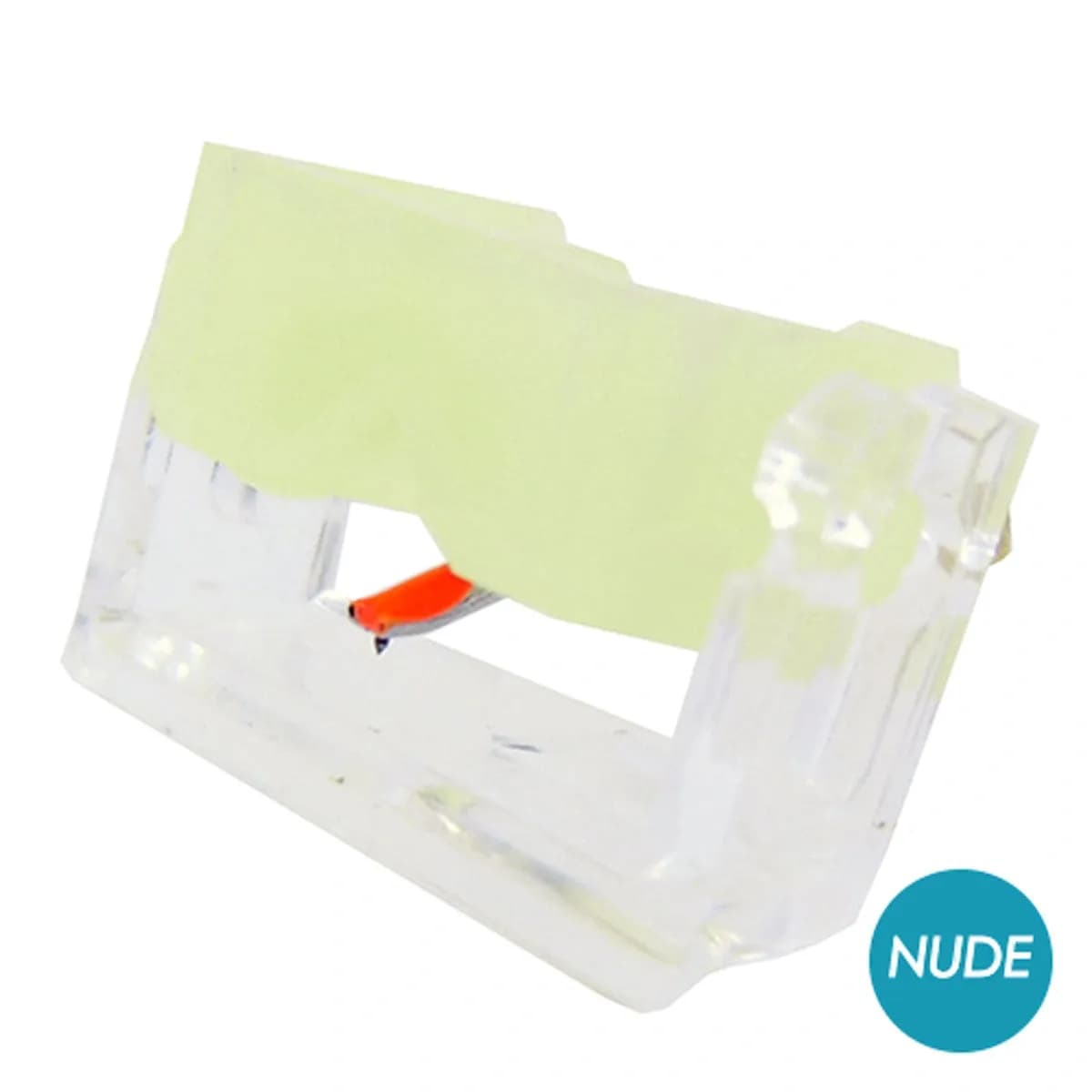Jico N44-G DJ Mejorado Nude Fluorescente – Aguja de Reemplazo para Shure N44-G
