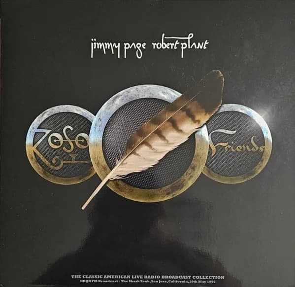 Jimmy Page And Robert Plant - Friends: Live In San Jose 1995 (Vinilo Doble 2LP nuevo)