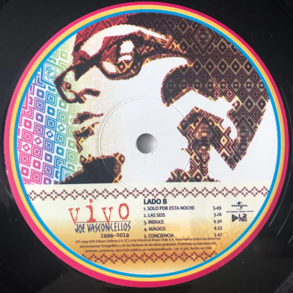 Joe Vasconcellos - Vivo 1999-2019 (2LP nuevo)
