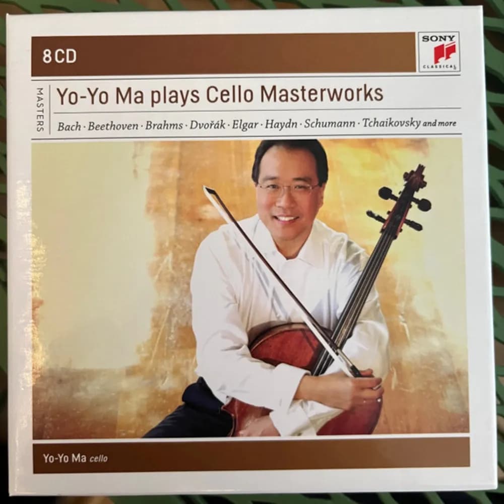 Johann Sebastian Bach · Ludwig van Beethoven · Johannes Brahms · Antonín Dvořák · Sir Edward Elgar · Joseph Haydn · Robert Schumann · Pyotr Ilyich Tchaikovsky And More – Yo-Yo Ma - Yo-Yo Ma Plays Cello Masterworks (CD (8CD) nuevo)