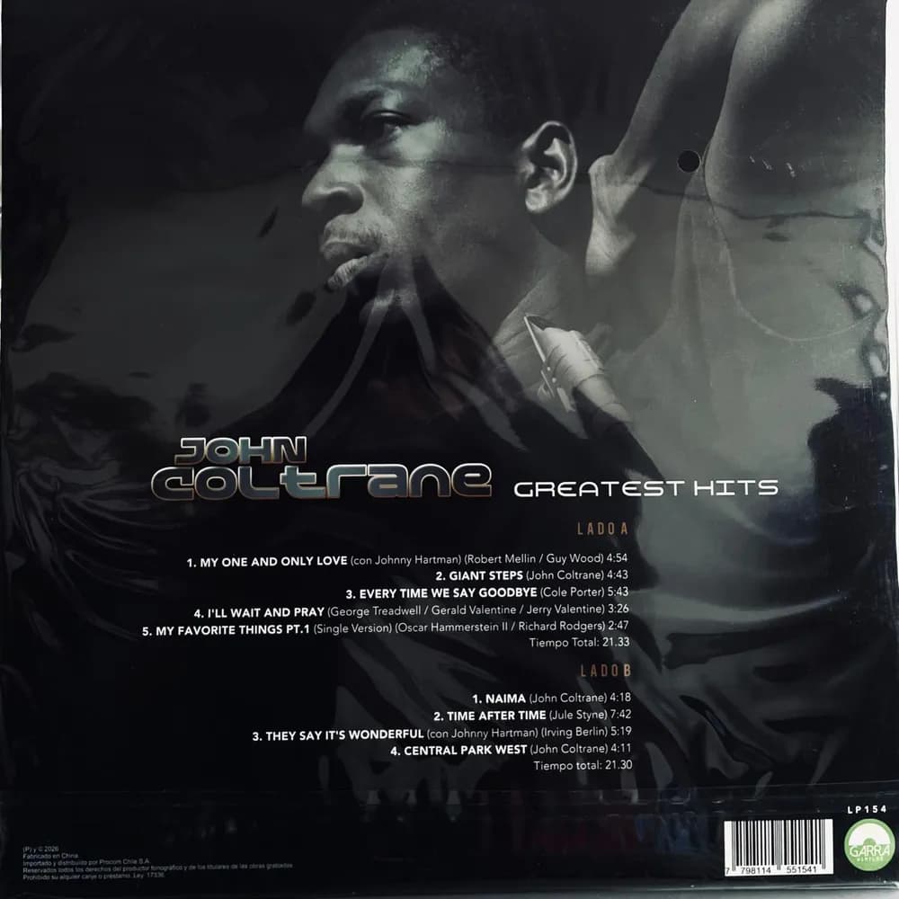 John Coltrane - Greatest Hits (Vinilo LP nuevo)