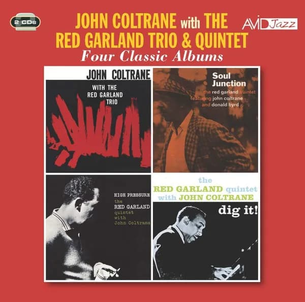 John Coltrane, The Red Garland Trio, Donald Byrd - John Coltrane with The Red Garland Trio & Quintet: Four Classic Albums (CD Doble 2CD nuevo)