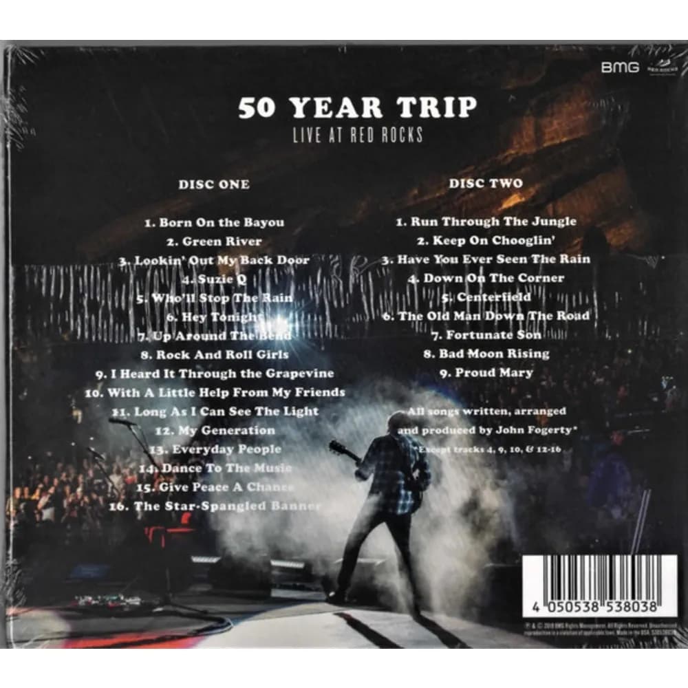 John Fogerty - 50 Year Trip Live At Red Rocks (CD Doble (2CD) nuevo)