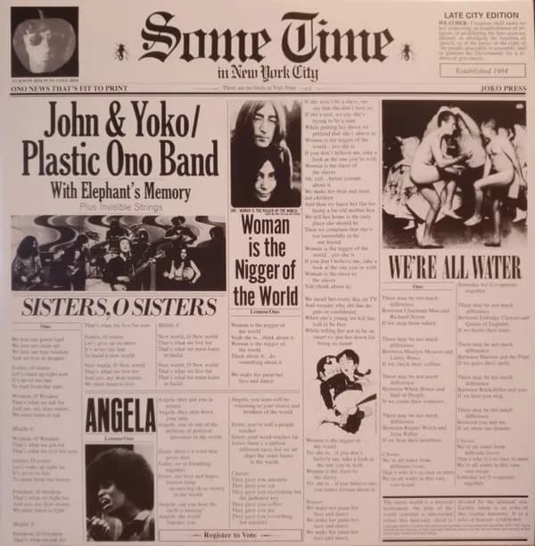 John Lennon Y Yoko Ono - Some Time In New York City (Vinilo LP nuevo)
