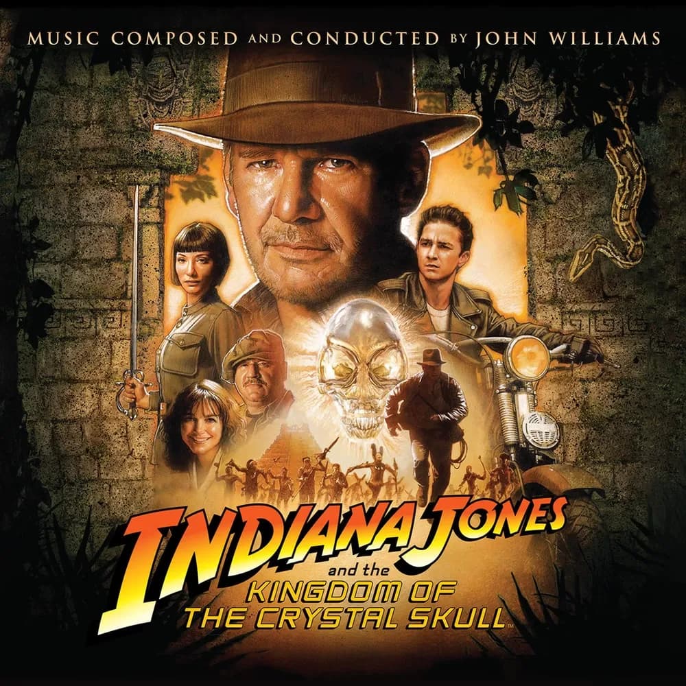 John Williams - Indiana Jones And The Kingdom Of The Crystal Skull (Original Motion Picture Soundtrack) (Vinilo Doble 2LP nuevo)