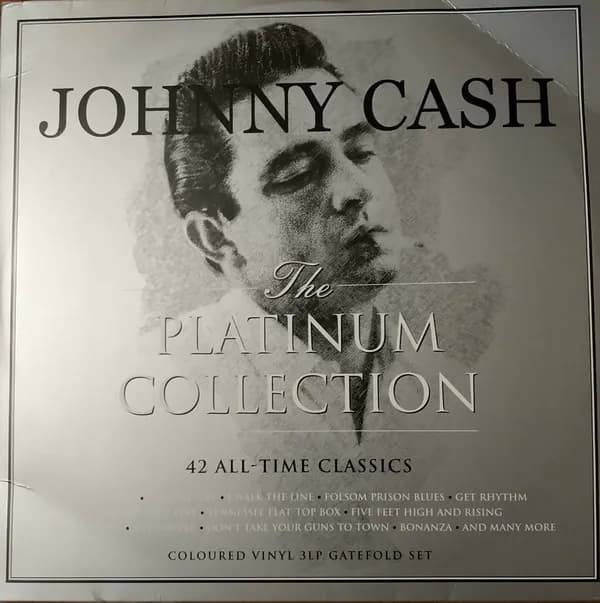 Johnny Cash - The Platinum Collection (Vinilo Triple 3LP nuevo)