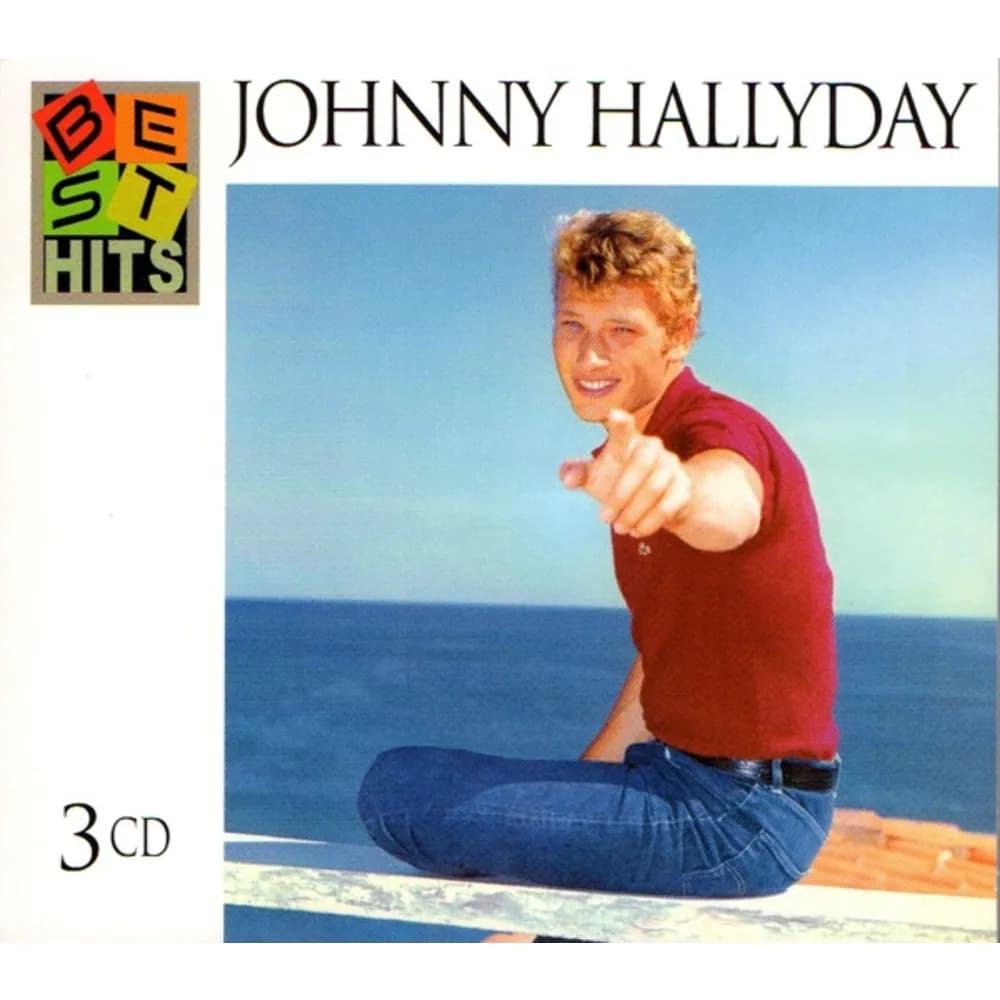 Johnny Hallyday - Best Hits (CD Triple (3CD) nuevo)