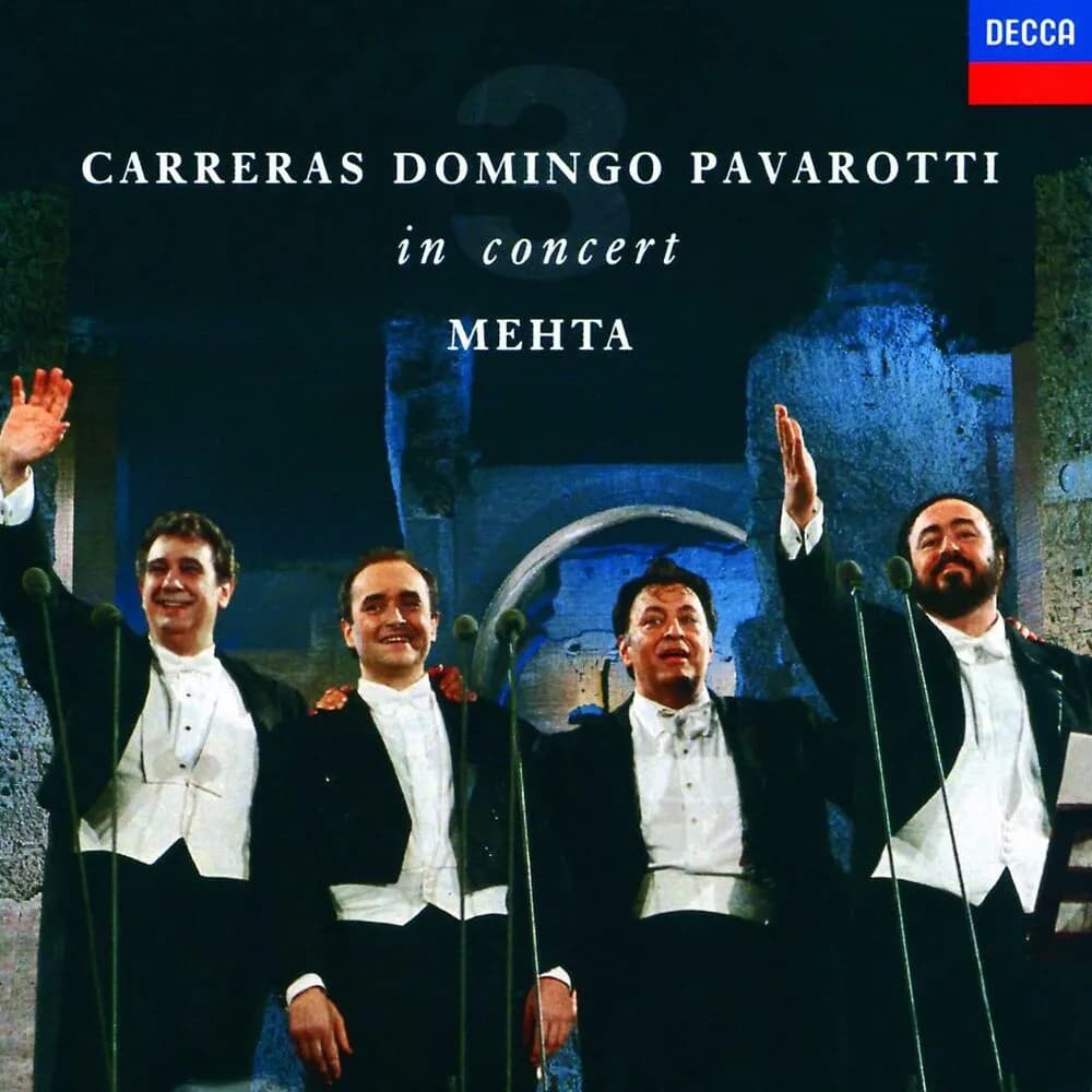 José Carreras, Placido Domingo, Luciano Pavarotti, Zubin Mehta - In Concert (CD nuevo)