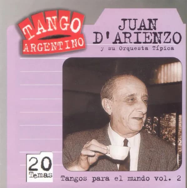 Juan D'Arienzo Y Su Orquesta Típica - Tangos Para El Mundo Vol. 2 (CD nuevo)